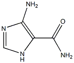 4-氨基-5-氨基甲酰基咪唑 标准品 结构式