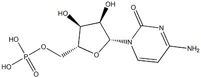 5'-单磷酸胞苷/5'-胞苷酸 标准品 结构式