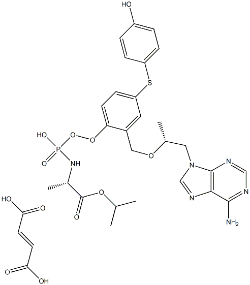 替诺福韦拉酚氨酯杂质18 结构式