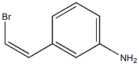 Z-3-(2-Bromovinyl)Aniline 结构式