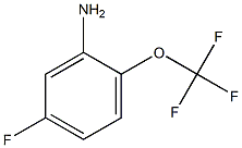 2-三氟甲氧基-5-氟苯胺 结构式