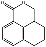 3a,4,5,6-Tetrahydro-1H,3H-naphtho[1,8-cd]pyran-1-one 结构式