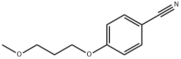 4-(3-Methoxypropoxy)benzonitrile 结构式