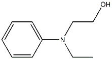 N-乙基 N-羟乙基苯胺 结构式