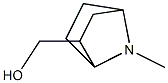 (7-methyl-7-azabicyclo[2.2.1]heptan-2-yl)methanol 结构式