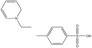 1-乙基吡啶对甲苯磺酸盐 结构式