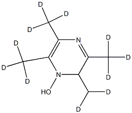(3,5,6-三甲基吡嗪-2-基)甲醇 D11 结构式