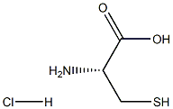 L-CYSTEINE HYDROCHLORIDE ANHYDROUS L-盐酸半胱氨酸 结构式