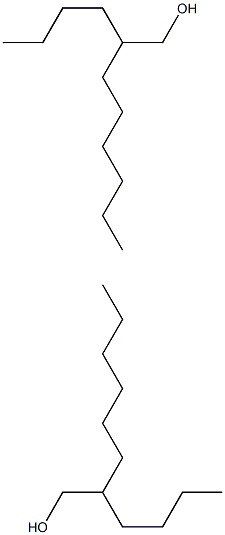 2-BUTYL-1-N-OCTANOL 2-丁基-1-正辛醇 结构式