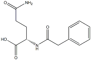 苯乙酰谷胺酰胺 结构式