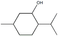(+)-Isomenthol 结构式