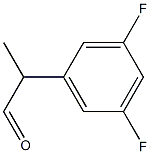 2-(3,5-二氟苯基)丙醛 结构式