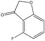 4-氟-3-苯并呋喃酮 结构式