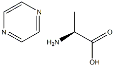 D-吡嗪丙氨酸 结构式