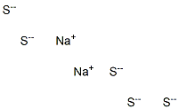 Disodium pentasulfide 结构式