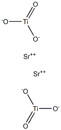 Distrontium titanate 结构式