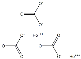 Holmium(III) carbonate 结构式