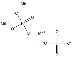 Manganese(II) orthophosphate 结构式