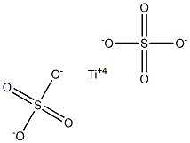 Titanium(IV) sulfate 结构式