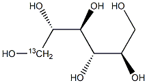 D-Galactitol-1-13C 结构式