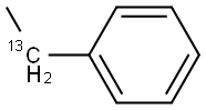 Ethyl-alpha-13C-benzene 结构式