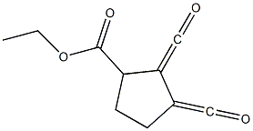 二羰环戊基甲酸乙酯 结构式