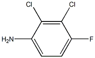 2,3-二氯-4氟苯胺 结构式