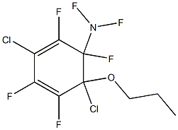 2,5-二氯-4-六氟丙氧基苯胺 结构式