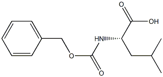 苄氧羰基-L-亮氨酸 结构式