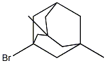1-溴代-3,5-二甲基金刚烷 结构式