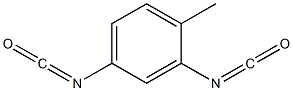 甲苯-2,4-二异氰酸脂 结构式