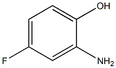 4-氟-2-氨基苯酚 结构式