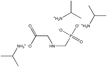 草甘膦异丙胺盐 结构式