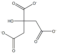柠檬酸盐 结构式