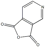 3,4-吡啶二羧酸酐 结构式