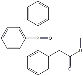 甲氧甲酰基甲基三苯基氟化膦 结构式