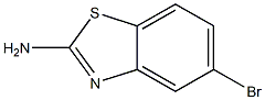 2-氨基-5-溴苯并噻唑 结构式