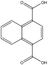 1,4-二羧基萘 结构式