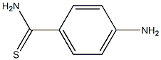 4-氨基硫代苯甲酰胺 结构式