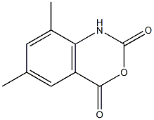3,5-二甲基靛红酸酐 结构式