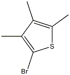2-溴-三甲基噻吩 结构式