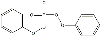 二苯氧基磷酰氯 结构式