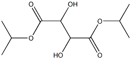 L-酒石酸二异丙脂 结构式