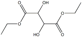 L-酒石酸二乙脂 结构式