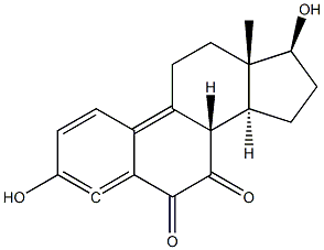 雌甾-4,9-二烯二酮 结构式
