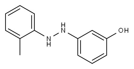 间(2-甲苯基)氨基苯酚 结构式