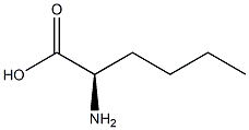 R-2-氨基已酸 结构式