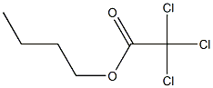 三氯乙酸丁酯 结构式
