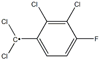 2-氯-4-氟三氯苄 结构式