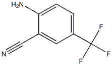 3-氰基-4-氨基三氟甲苯 结构式